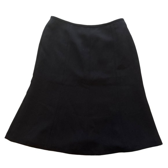 Women's Black A-Line Style Skirt Size 6 - Picture 1 of 3
